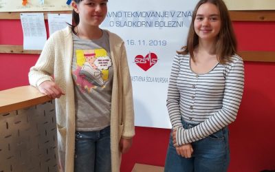 Zlato in srebrno priznanje na državnem tekmovanju v znanju o sladkorni bolezni