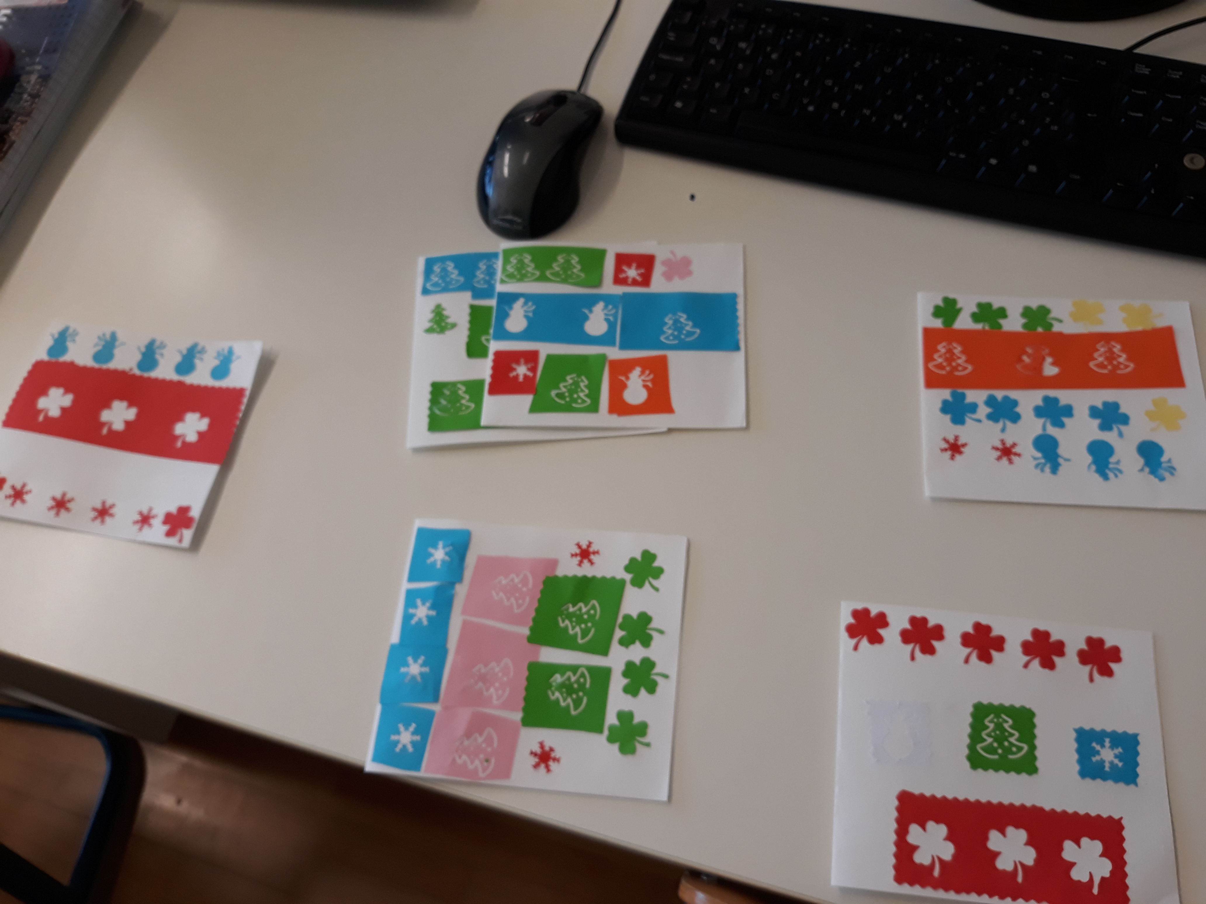 Voščilo v slovenskem jeziku v domove priseljenih družin