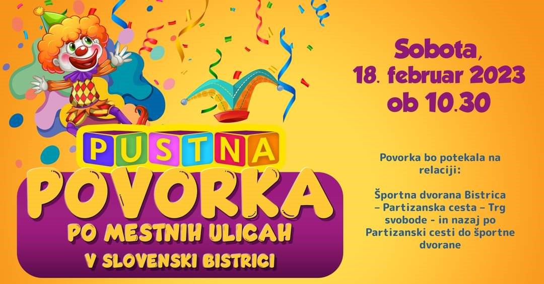 Pustna sobota, 18. 2. 2023