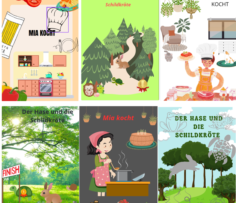Lesenacht mit Canva – Bralna noč s Canvo