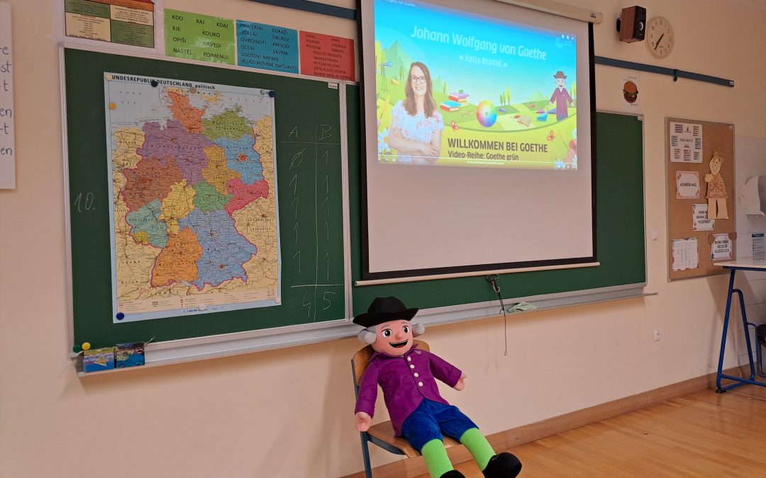 Goethe se je ustavil na 2. OŠ Slovenska Bistrica
